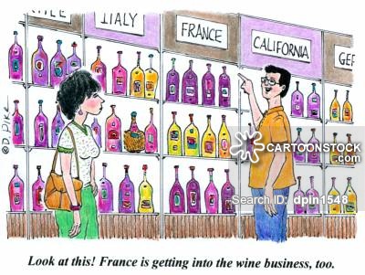 'Look at this! France is getting into the wine business, too.'