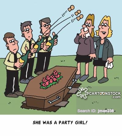 'She was a party girl!'