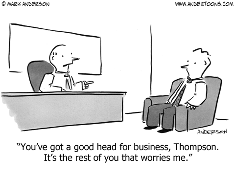 In YOur HEAD cartoon